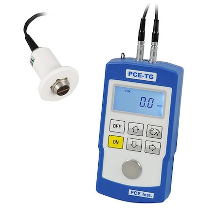 Pce Instruments Material Thickness Meter, 2.5 to 200 mm / 0.10 to 7.87 in PCE-TG 110